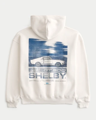 Boxy Shelby GT 500 Graphic Hoodie