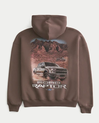 Boxy Ford Raptor Graphic Hoodie