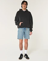 Boxy Washed Hoodie