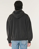 Boxy Washed Hoodie