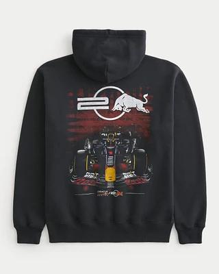 Relaxed Oracle Red Bull Racing Graphic Hoodie