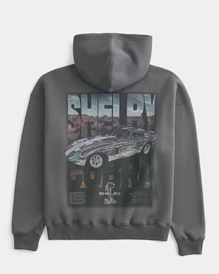 Boxy Shelby Cobra Graphic Hoodie