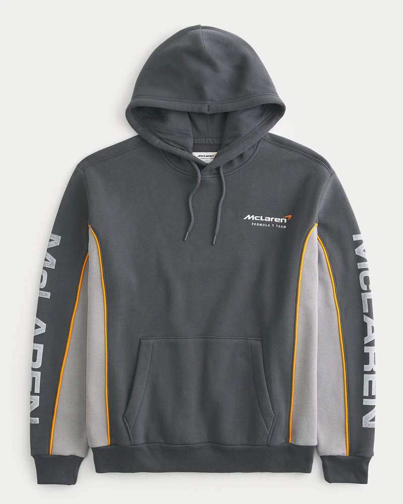 Relaxed McLaren Graphic Hoodie