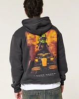 Relaxed McLaren Lando Norris Graphic Hoodie