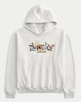 Boxy Looney Tunes Graphic Hoodie