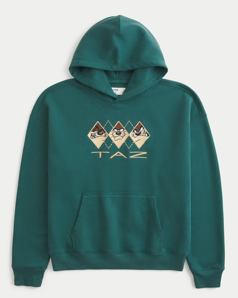 Boxy Taz Graphic Hoodie