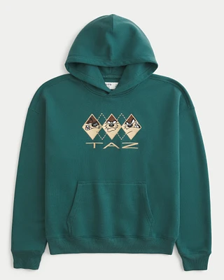 Boxy Taz Graphic Hoodie