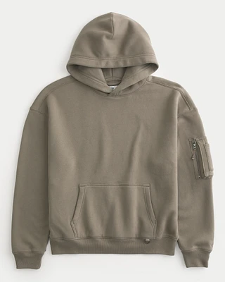 Boxy Utility Hoodie