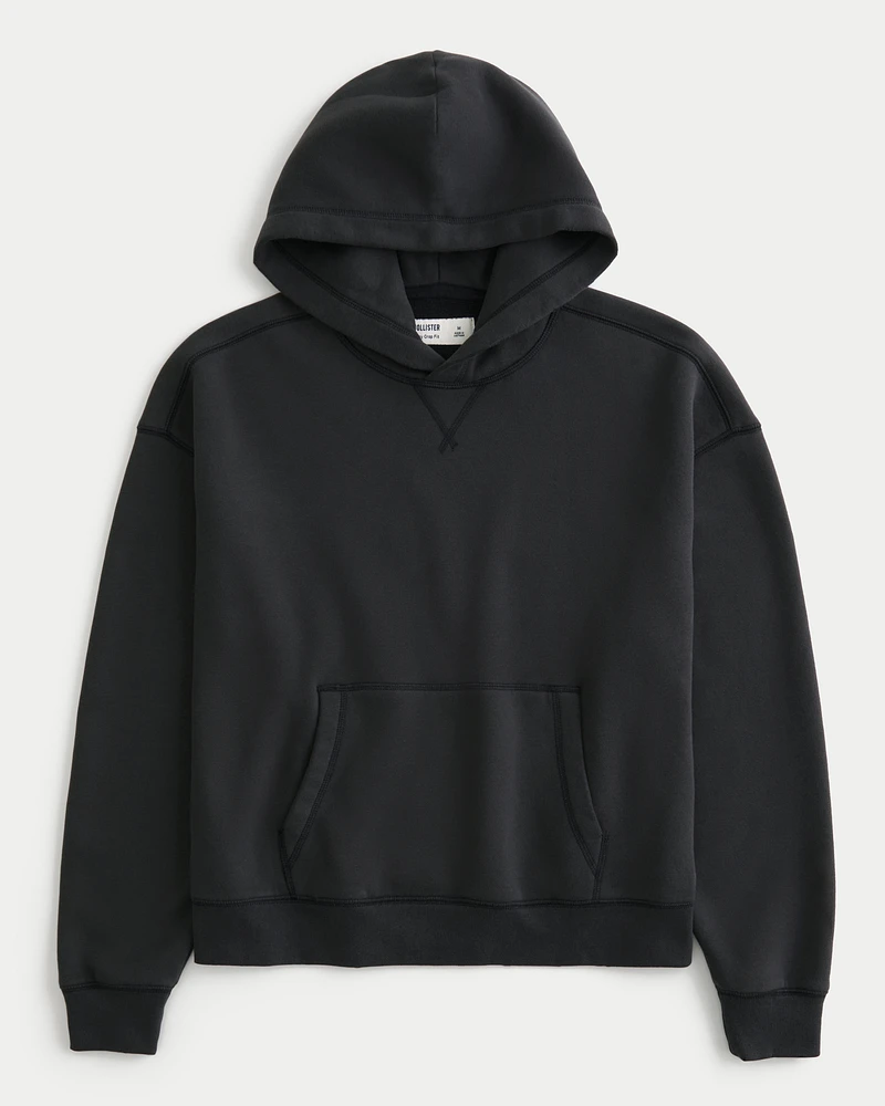 Boxy Crop Hoodie