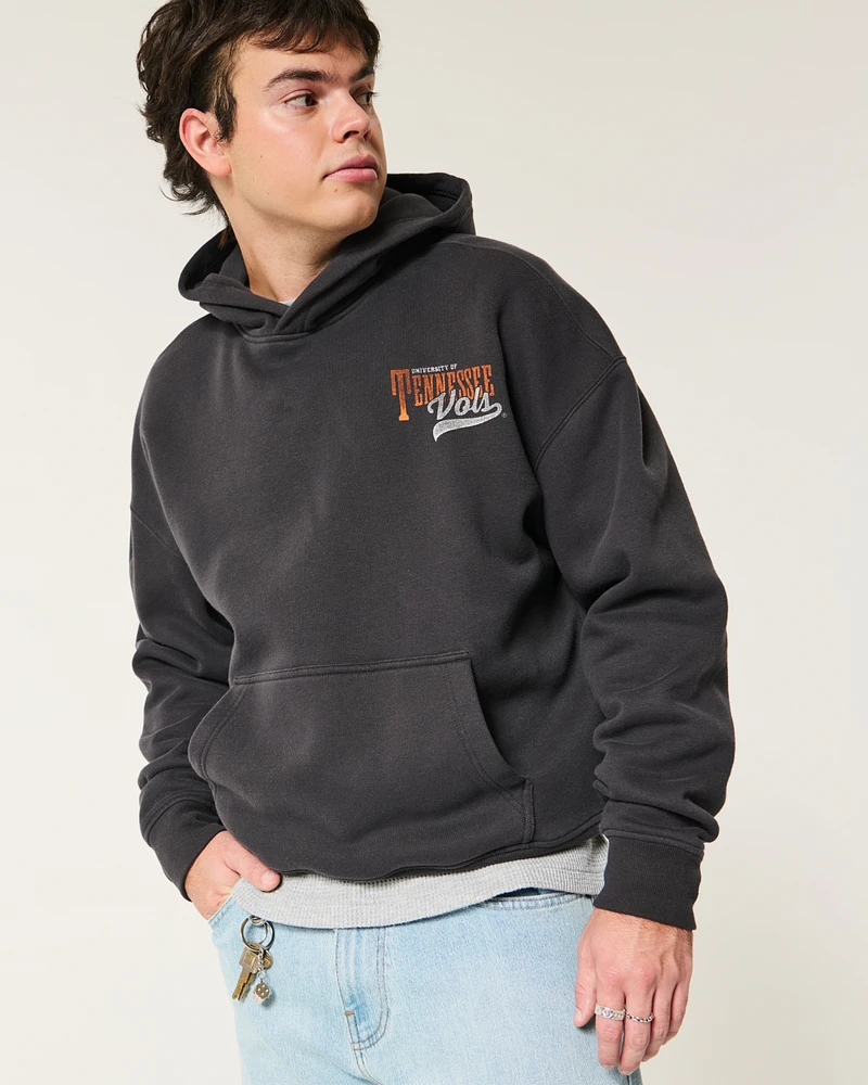 Boxy University of Tennessee Vols Graphic Hoodie
