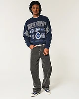 Boxy Penn State Nittany Lions Graphic Crew Sweatshirt