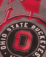 Boxy Ohio State Buckeyes Graphic Hoodie