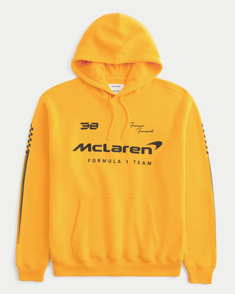 Relaxed McLaren Graphic Hoodie