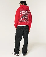 Boxy University of Cincinnati Bearcats Graphic Hoodie