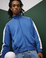 Boxy Fleece Track Jacket