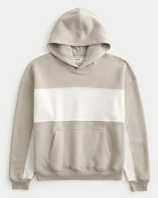 Boxy Colorblock Hoodie
