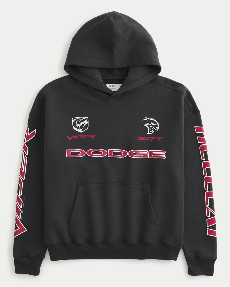 Boxy Dodge Viper Graphic Hoodie