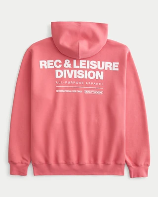 Relaxed Rec & Leisure Division Graphic Cooling Hoodie