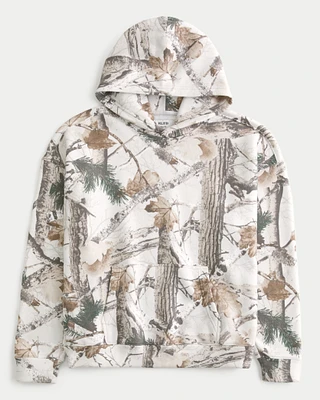 Boxy Camo Hoodie