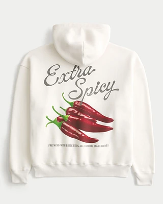 Extra Spicy Peppers Graphic Hoodie