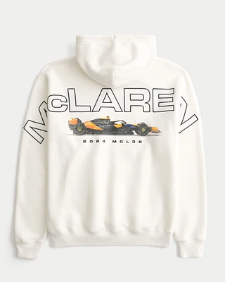 Boxy McLaren Graphic Hoodie