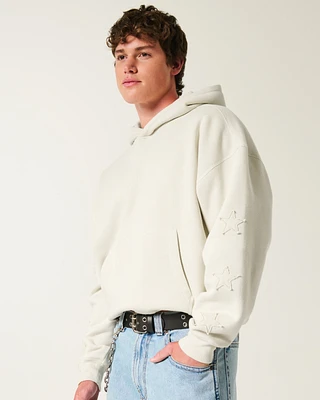 Baggy Cinch Star Graphic Hoodie