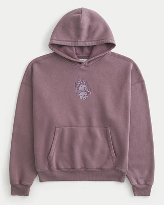 Baggy Cinch Dice Graphic Hoodie
