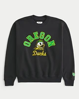 Oregon Ducks Graphic Crew Sweatshirt