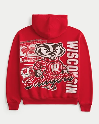 Wisconsin Badgers Graphic Hoodie