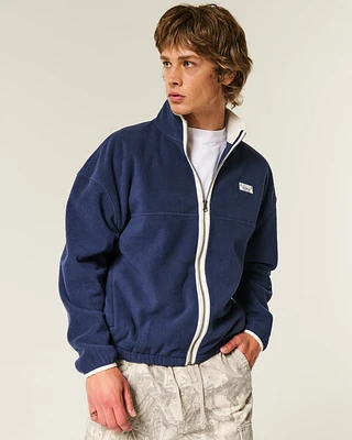 Thermal Fleece Zip-Up Sweatshirt