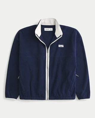 Thermal Fleece Zip-Up Sweatshirt