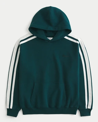 Boxy Crop Logo Hoodie
