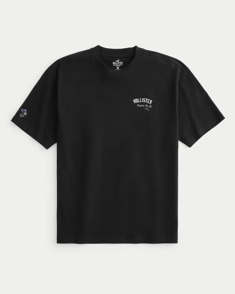 Black Hollister T-shirt Design Gráfico por T-Raz Graphics · Creative Fabrica