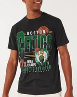 Relaxed Boston Celtics Graphic Tee