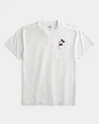 Relaxed Mickey Mouse Pocket Graphic Tee