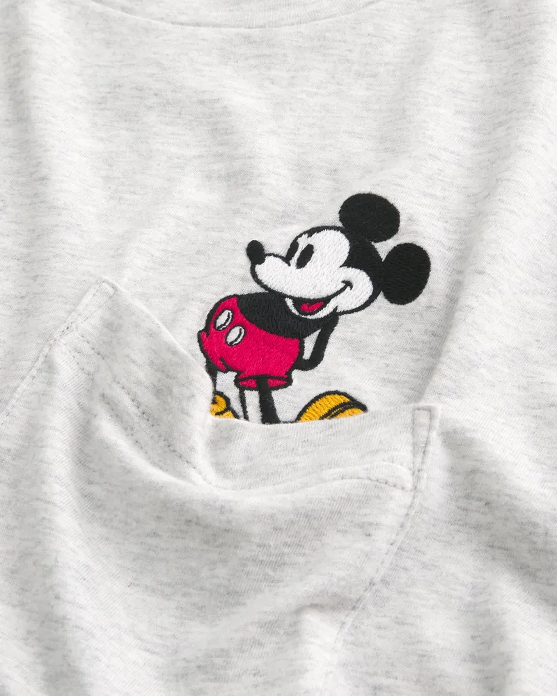 Relaxed Mickey Mouse Pocket Graphic Tee