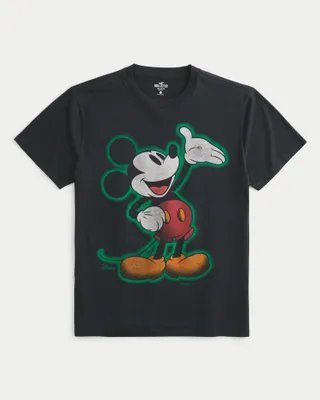 Relaxed Mickey Mouse Graphic Tee