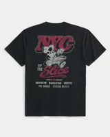 Relaxed NYC by the Slice Graphic Tee