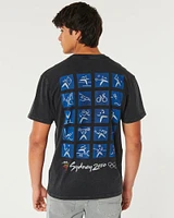 Relaxed Los Angeles 1984 Olympics Graphic Tee