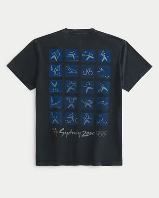 Relaxed Los Angeles 1984 Olympics Graphic Tee