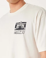 Boxy Dodge Hellcat Graphic Tee