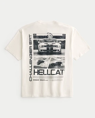 Boxy Dodge Hellcat Graphic Tee