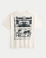 Boxy Dodge Hellcat Graphic Tee