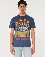 Relaxed Denver Nuggets Graphic Tee