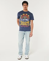 Relaxed Denver Nuggets Graphic Tee