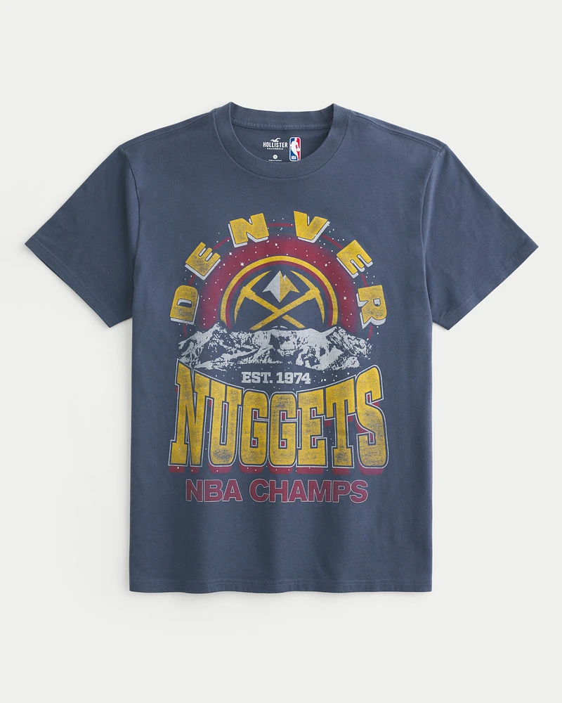 Relaxed Denver Nuggets Graphic Tee