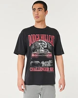 Boxy Dodge Hellcat Graphic Tee