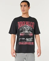 Boxy Dodge Hellcat Graphic Tee