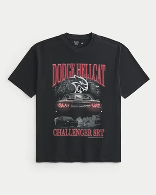 Boxy Dodge Hellcat Graphic Tee