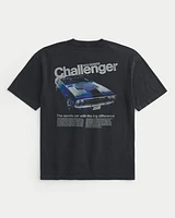 Boxy Dodge Challenger Graphic Tee